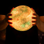 3D Print Star Moon Lamp Colorful