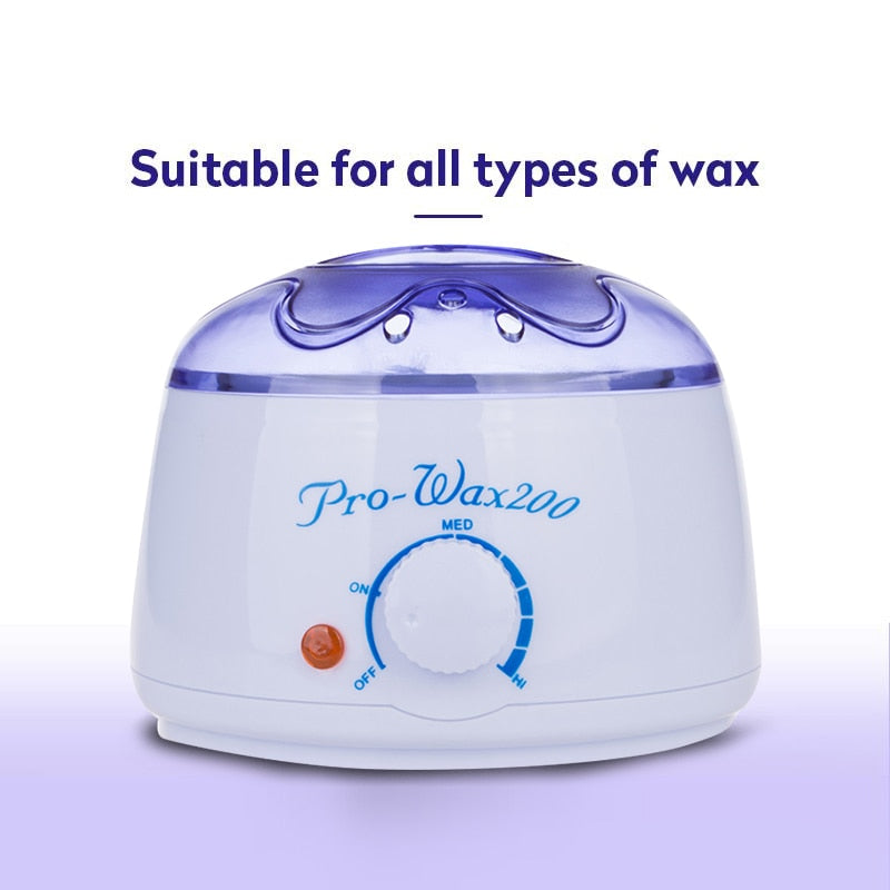 Hot Wax Warmer Kit safety Constant Temperature Painless Hair Removal