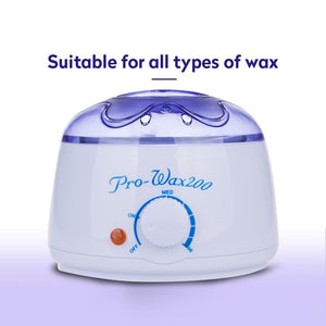 Hot Wax Warmer Kit safety Constant Temperature Painless Hair Removal