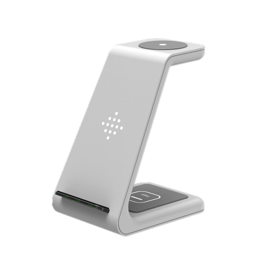 QI 10W Fast Charge 3 In 1 Wireless Charger For Iphone 11 Pro Charger Dock For Apple Watch 5 4 Airpods Pro Wireless Charge Stand