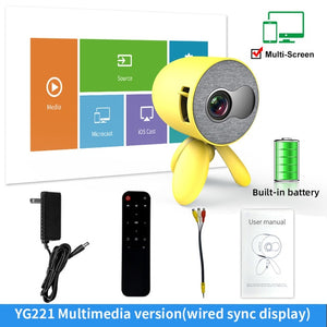 Projector home mini miniature entertainment portable HD