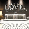 LOVE Stylish Wall Sticker  Decor
