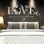 LOVE Stylish Wall Sticker  Decor
