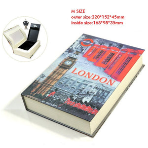 Book Safes Key Lock  safe deposit box | High Quality