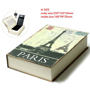 Book Safes Key Lock  safe deposit box | High Quality