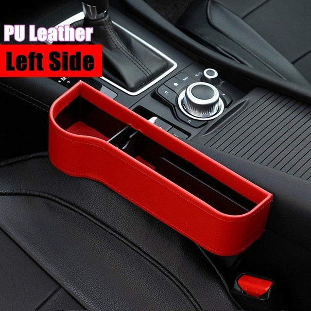 Universal Pair Passenger Driver Side Car Seat Gap Storage Box Left/Right