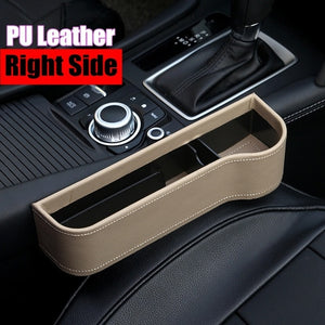 Universal Pair Passenger Driver Side Car Seat Gap Storage Box Left/Right