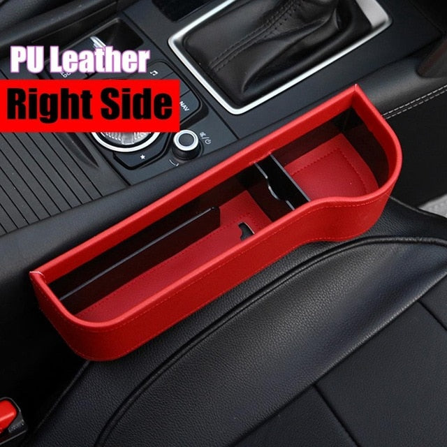 Universal Pair Passenger Driver Side Car Seat Gap Storage Box Left/Right