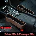 Universal Pair Passenger Driver Side Car Seat Gap Storage Box Left/Right