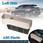 Universal Pair Passenger Driver Side Car Seat Gap Storage Box Left/Right