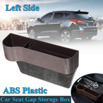 Universal Pair Passenger Driver Side Car Seat Gap Storage Box Left/Right