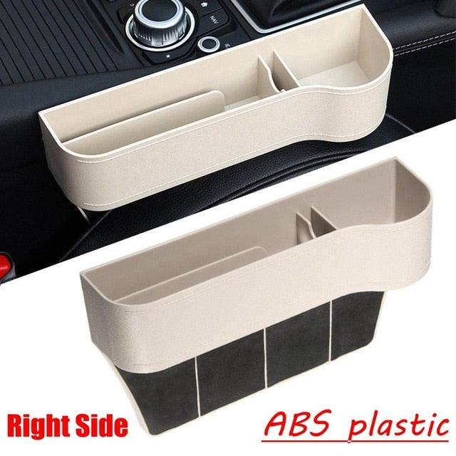 Universal Pair Passenger Driver Side Car Seat Gap Storage Box Left/Right