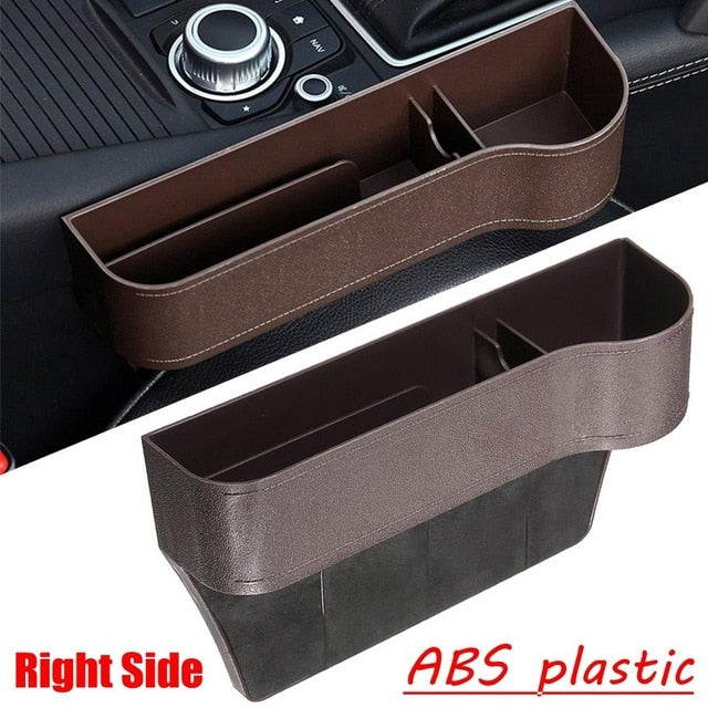 Universal Pair Passenger Driver Side Car Seat Gap Storage Box Left/Right