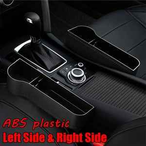 Universal Pair Passenger Driver Side Car Seat Gap Storage Box Left/Right