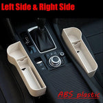 Universal Pair Passenger Driver Side Car Seat Gap Storage Box Left/Right