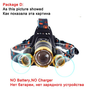 LED Headlamp Smart Light Waterproof