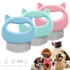 Pet cat dog massage comb shell comb grooming hair removal