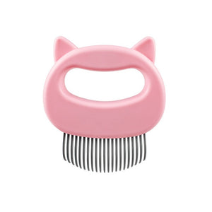 Pet cat dog massage comb shell comb grooming hair removal