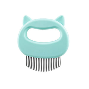 Pet cat dog massage comb shell comb grooming hair removal
