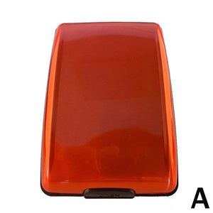 Aluminum Blocking Hard Case Wallet Credit Card | Anti-RFID Scanning Protect