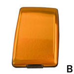 Aluminum Blocking Hard Case Wallet Credit Card | Anti-RFID Scanning Protect