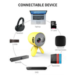 Projector home mini miniature entertainment portable HD