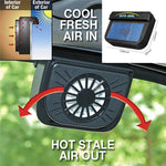 Solar fan Power Auto Window Fan Exhaust Fan | attic fan 1Pcs