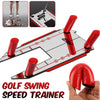 NEW Golf Alignment Trainer Help Swing Training Speed Trap Practice